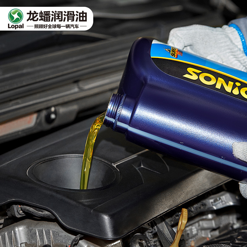 龙蟠SONIC T1全合成机油5W-30 snplus汽车发动机润滑油正品5L 新旧包装随机发