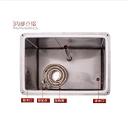 吉之美开水器 GM-K1D-50CSWB 商用不锈钢全自动电热步进式开水机50升