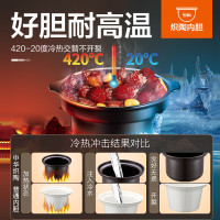 苏泊尔 (SUPOR) 电炖锅电炖盅中华炽陶4L家用自动煲汤锅煲粥电砂锅BB煲智能预约精控快速提鲜商超同款TG40YC5