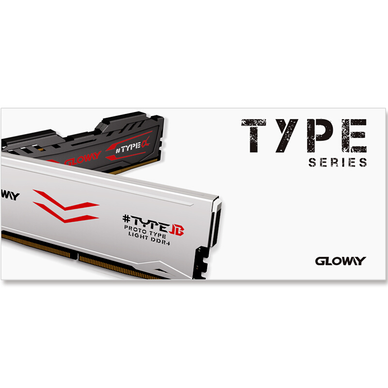 光威(Gloway)TYPE-α系列 DDR4 8GB 2400 台式机电脑内存条
