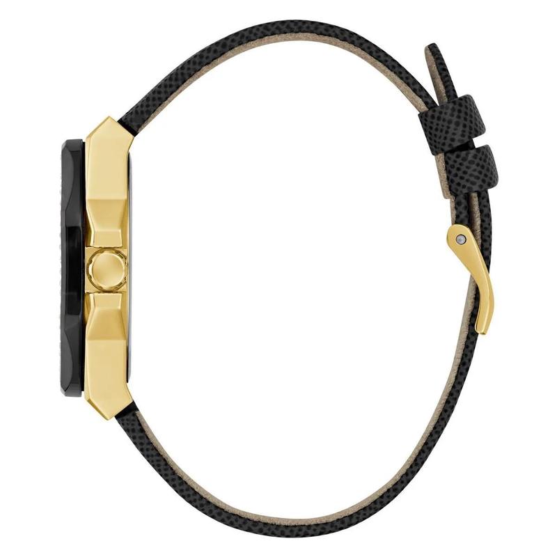 盖尔斯(GUESS)女士石英手表时尚简约防水耐用石英腕表黑色表盘高清大图