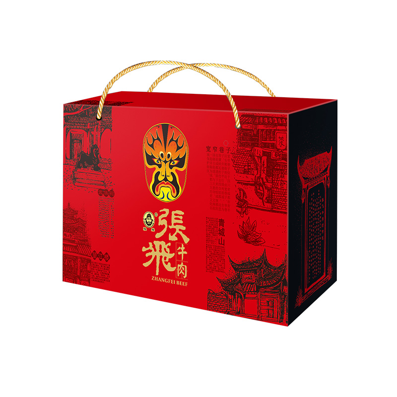 张飞 牛肉玄德礼盒 1075g高清大图