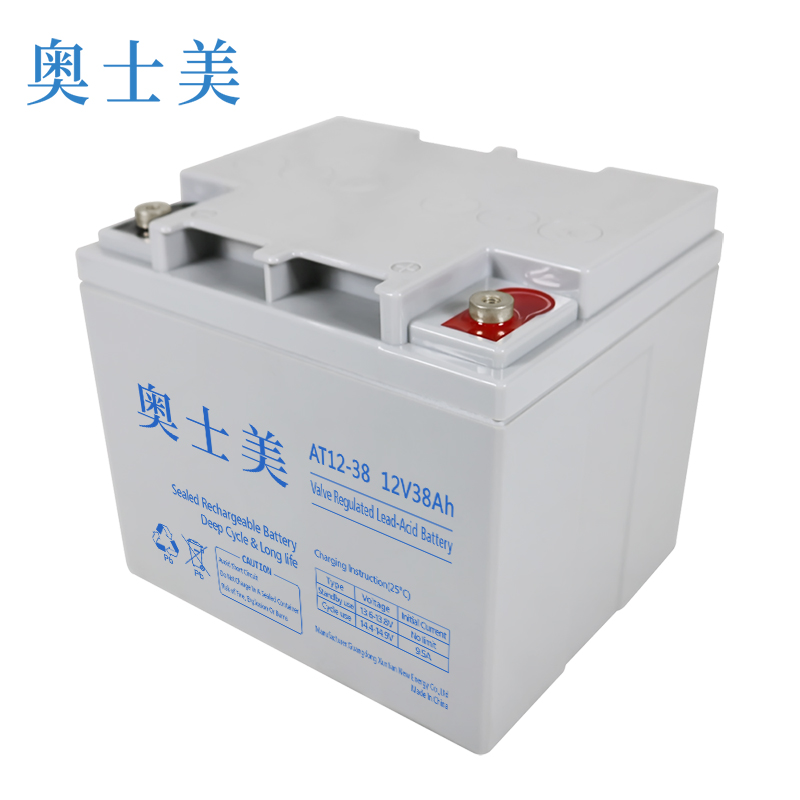奥士美 阀控式铅酸蓄电池 AT12V-38 只高清大图
