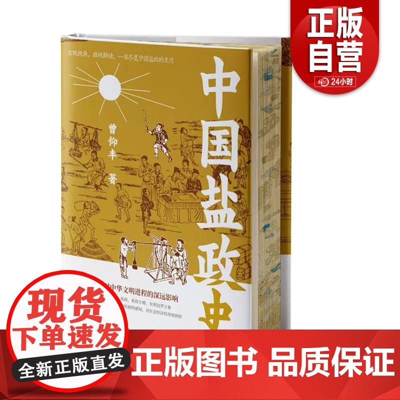 中国文化分类史-中国盐政史 曾仰丰 每一粒盐都可以唤醒我们对历史脉络的独特感知 展现了我国盐业管理在不同历史时期的演变与高清大图