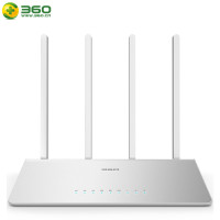 360无线路由器P4C 全千兆双频安全路由器wifi家用信号放大光纤宽带高速5G智能游戏加速四天线大户型穿墙王1200M