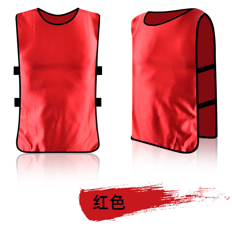 企购优品定制号码服对抗服训练背心活动马甲成人均码 红色 10件起订
