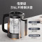 沁园茶吧机家用彩色大屏智能饮水机烧水一体机制T-05440温热款