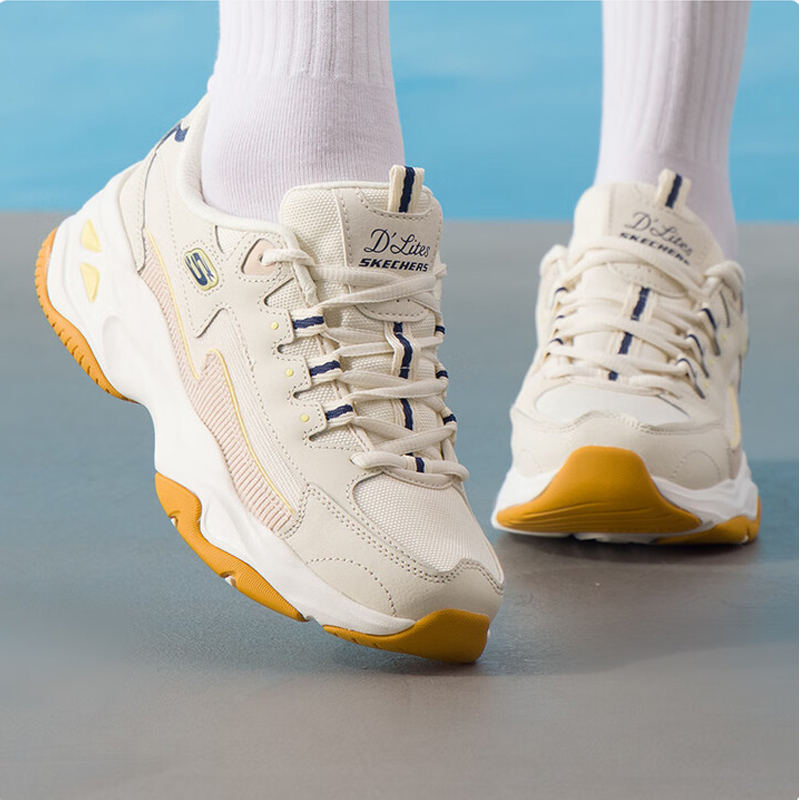 斯凯奇女款休闲运动鞋896282/NTMT-5双高清大图