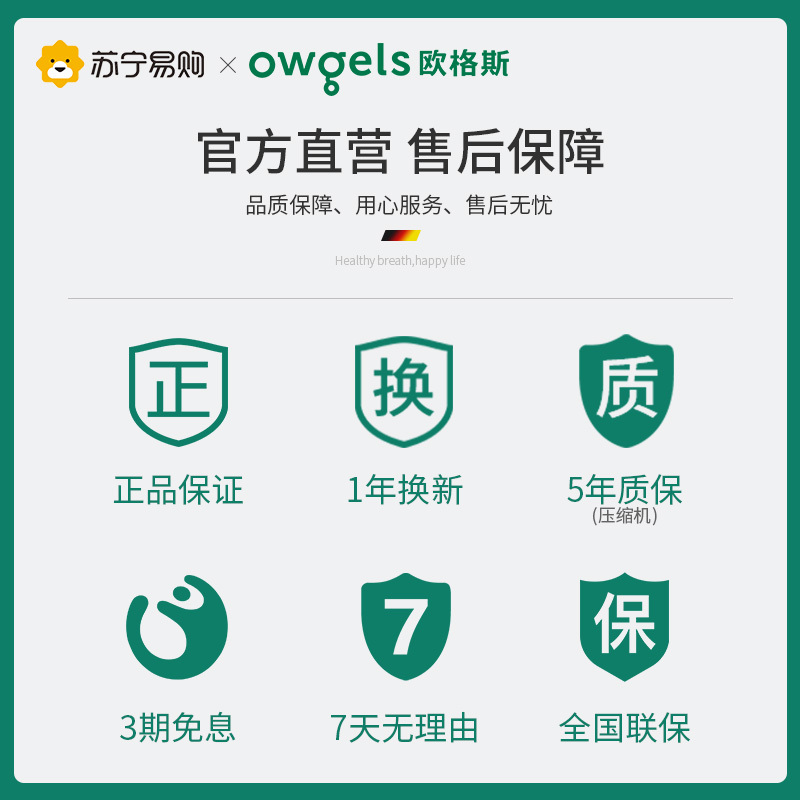 欧格斯制氧机10L浓度90%医用吸氧机氧气机分子筛带雾化医疗