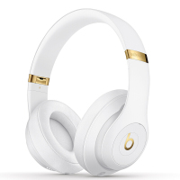 BEATS Studio 3 Wireless 录音师无线3代 头戴式 耳戴式 蓝牙无线降噪游戏耳机 白色