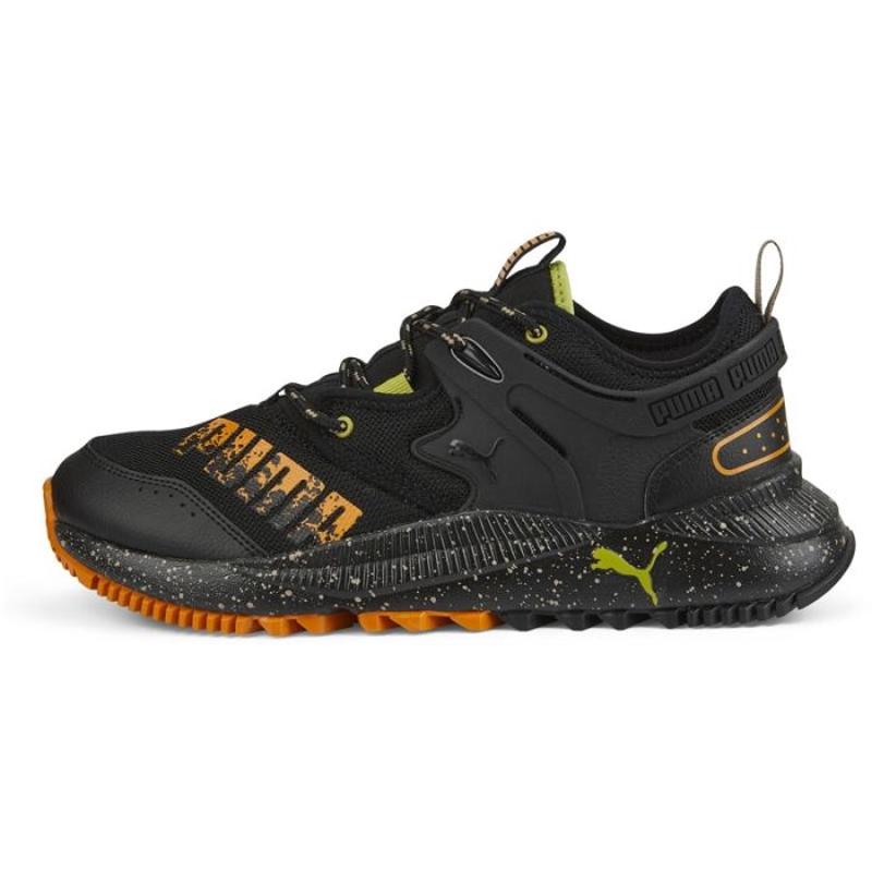 彪马(Puma)Puma潮流系带综合训练鞋男款轻便缓震休闲运动鞋 black(black_/_orange) 42.5