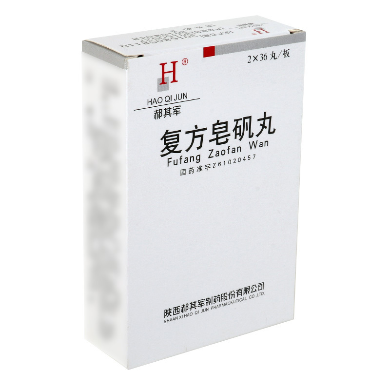 郝其军 复方皂矾丸 0.2g*72丸/盒