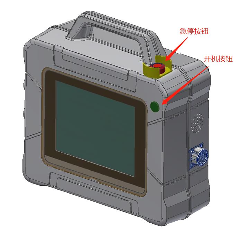 晨潞电子 CW-A-CLU 305mm*305mm*110mm A级 便携式激光蚀刻机 (计价单位:台) 灰色高清大图