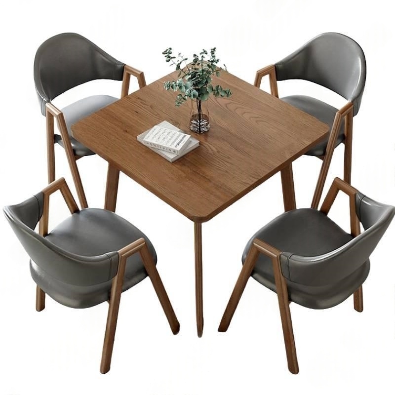 鑫龙都休闲桌椅一桌四椅70cm高清大图