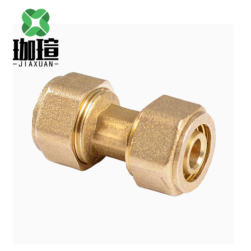 珈瑄 铝塑管直接 太阳能暖气片配件内外丝直接 1620*6分 个高清大图