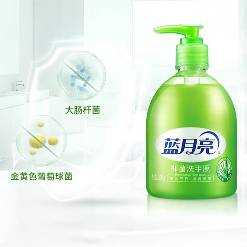 蓝月亮洗手液套装300g*3瓶温和滋润芦荟香80002293高清大图