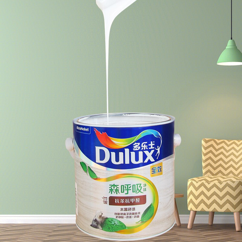多乐士(dulux) 森呼吸净味竹炭抗甲醛全效木器漆 白色底漆