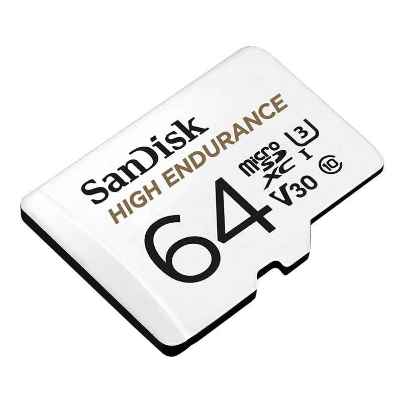 闪迪 SDSQQNR-064G-ZN6IA TF存储卡 64GB 行车记录仪 安防监控专用 (单位:个)