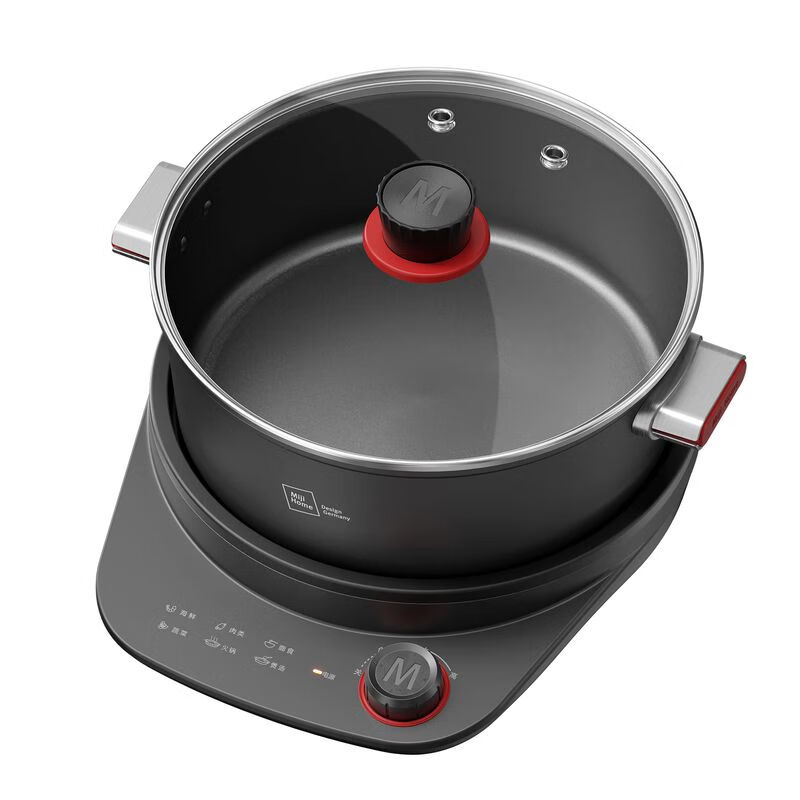 米技生活(Miji Home)多功能锅电煮锅 6L EMP-L6041高清大图