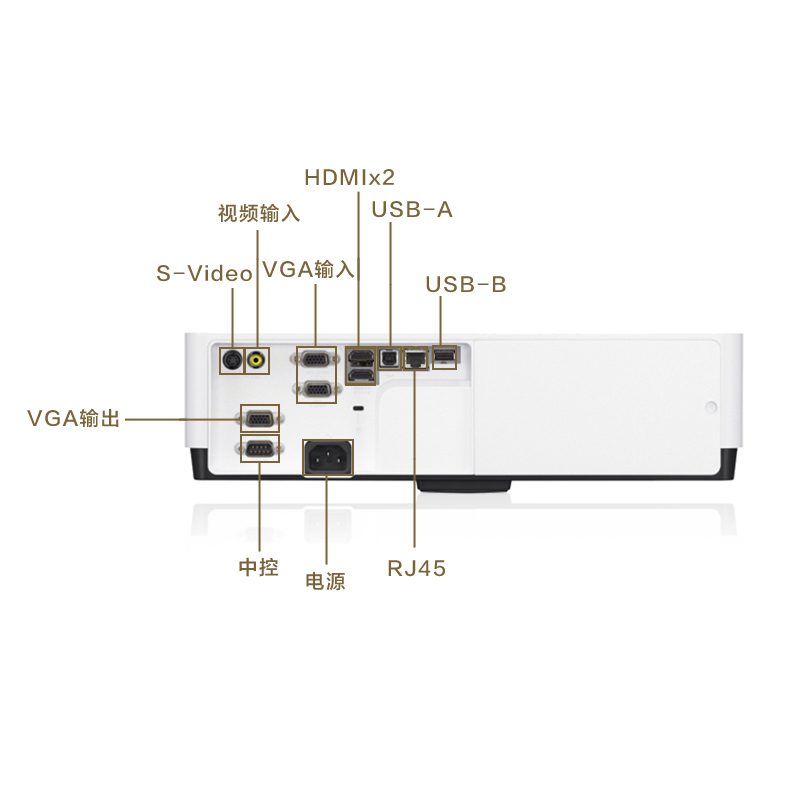 [套餐]索尼(SONY)VPL-EX570[上门安装]商务教育办公投影机 教学会议投影 家用高清投影仪4200流明XGA