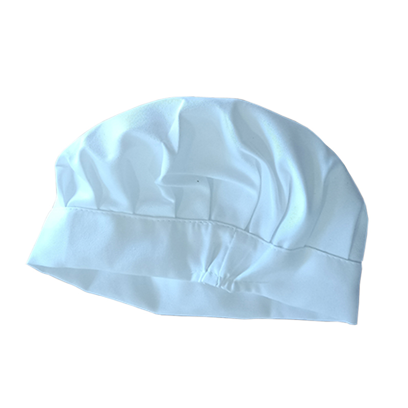 炯毅 帽子男女酒店餐厅餐饮饭店后厨蘑菇帽厨房烘焙店食堂厨师帽子 厨师帽 纯棉白色 均码 顶高清大图