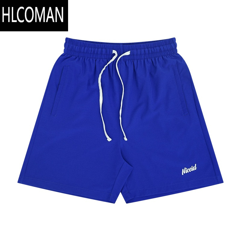 HLCOMANNID N美式篮球五分短裤薄款运动球裤透气潮流训练裤男