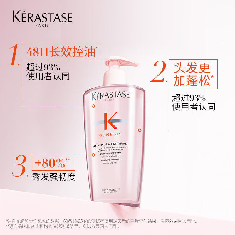 卡诗(KERASTASE)元气姜粉瓶生姜洗发水500ml高清大图