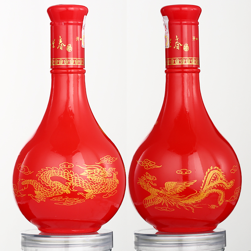 梅兰春 42度龙凤呈祥 500ml 6瓶整箱装 芝麻香型 白酒 中华老字号酒[新旧包装随机发货]