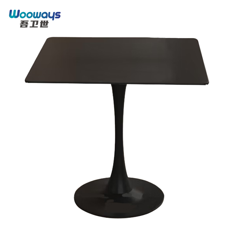 吾卫世 黑色方桌 60*60*75cm 张高清大图