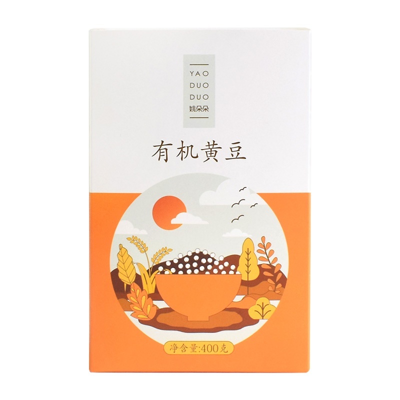 有机黄豆400克高清大图