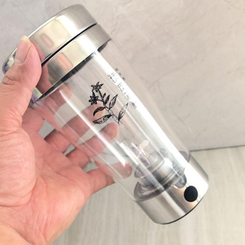 石斛粉搅拌杯(电池款) 铁皮石斛粉搅拌杯亚克力杯电动