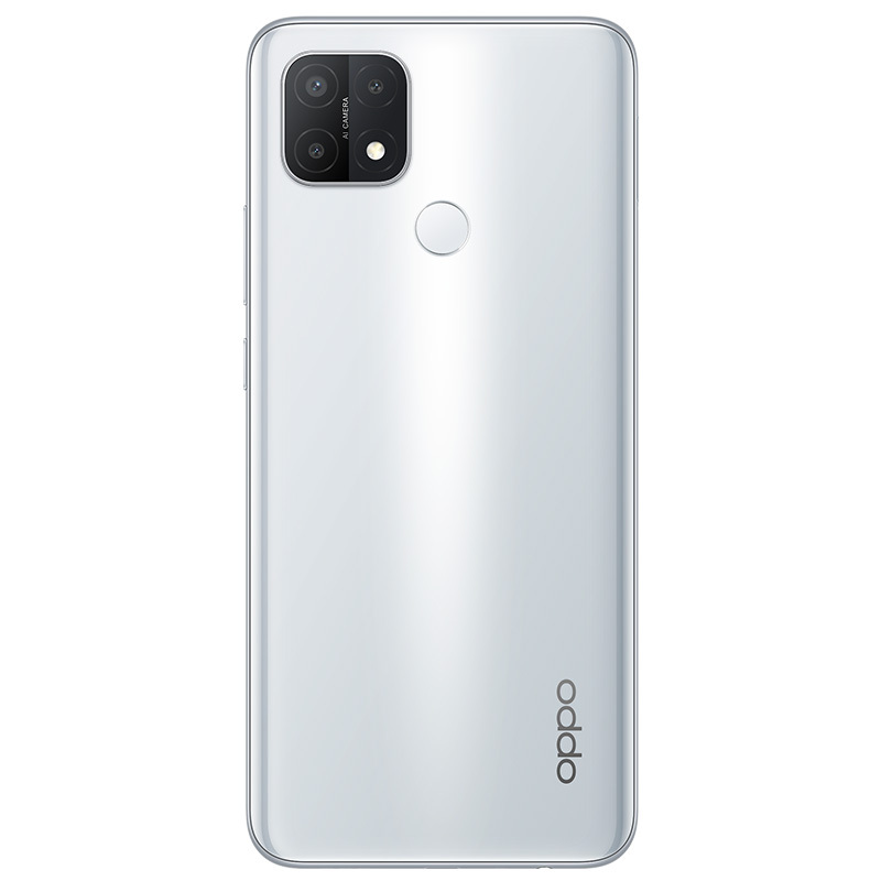 OPPO A35 4GB+64GB 冰玉白 轻薄时尚外观 AI智能三摄 全网通拍照手机