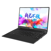 神舟(Hasee) 战神K670T-G6A2 15.6英寸学生办公电竞游戏本笔记本电脑(战斗版:酷睿i5-10400处理器 MX350 2G显卡 8G内存 512G固态 IPS)