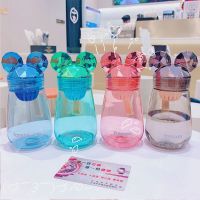 水杯塑料耐摔高颜值女学生韩版可爱便携杯子ins儿童茶杯成人少女 随机颜色 单杯