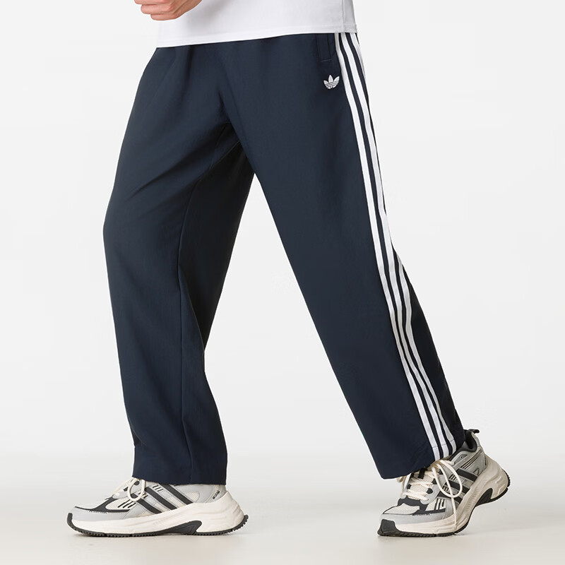 阿迪达斯(adidas)三叶草男裤新款运动裤时尚宽松休闲裤训练梭织长裤KS4245 ZP高清大图