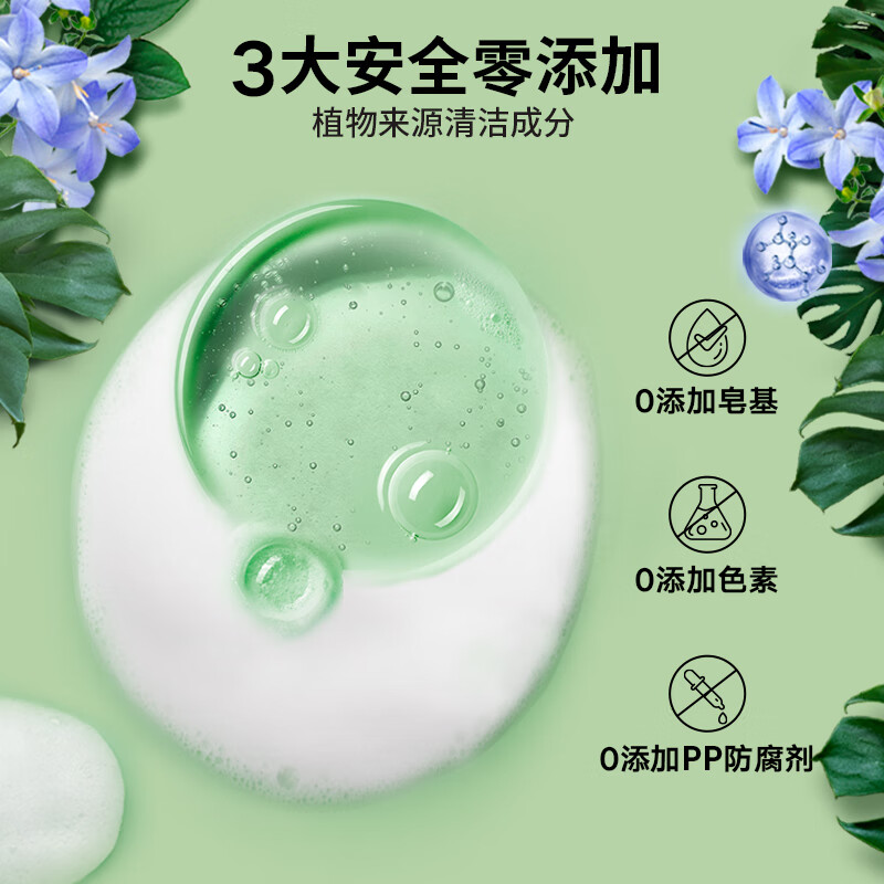 力士植萃沐浴露持久留香身体果酸烟酰胺男女士官方正品-蓝风铃香550ml高清大图