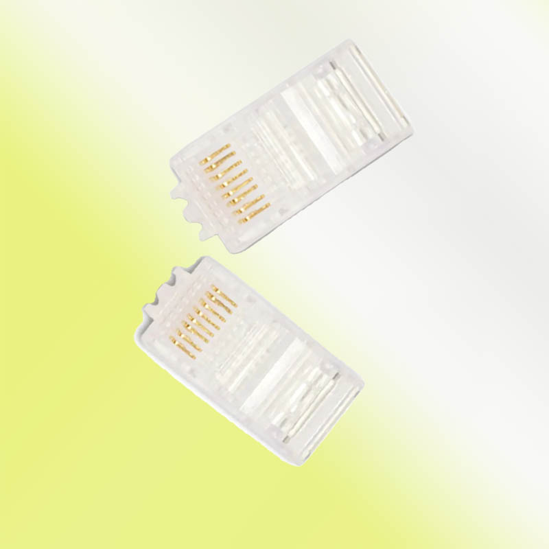 揽盈 LYD6-RJ45-100 六类 水晶头 100个/包 (计价单位:包) 透明高清大图