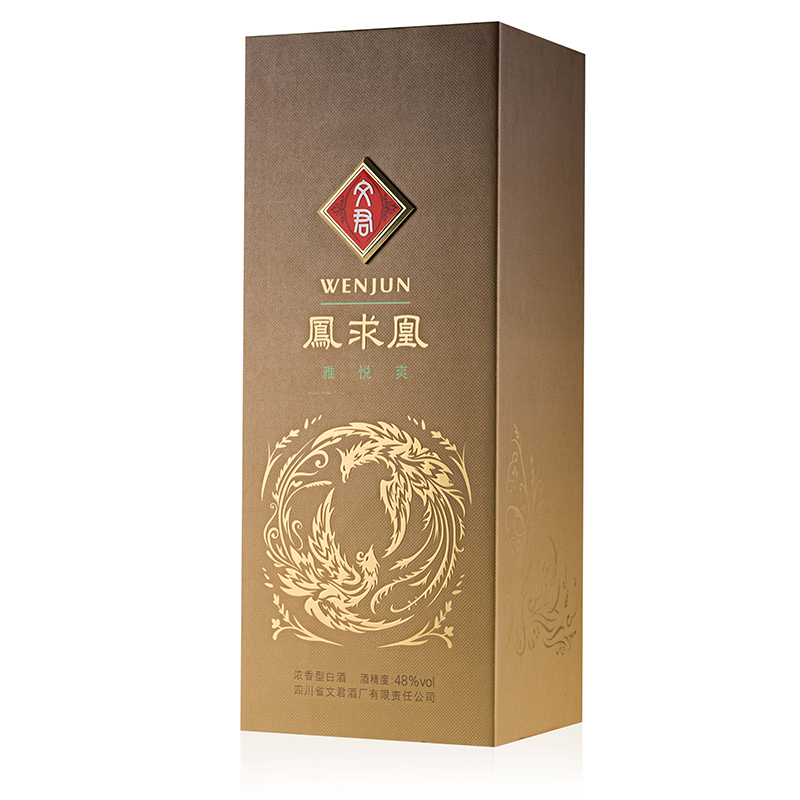 剑南春文君 凤求凰 48度 浓香型白酒 500ml 剑南春集团