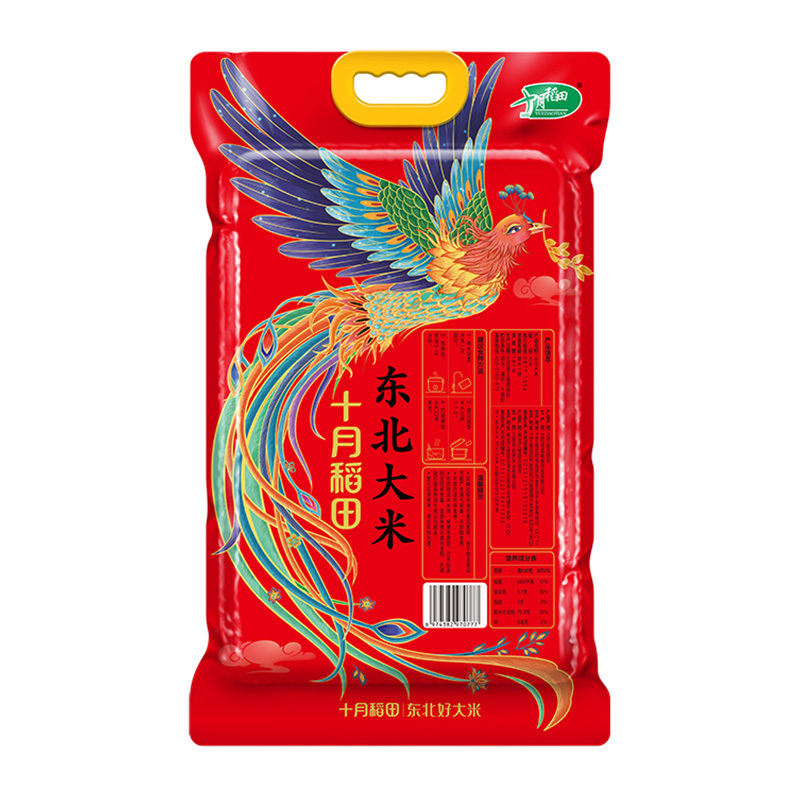 十月稻田凤凰呈祥东北大米2.5kg HC高清大图