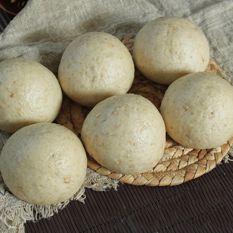 燕麦馒头1斤胖友糖友代餐饱腹代餐杂粮全馒头粗粮窝窝头