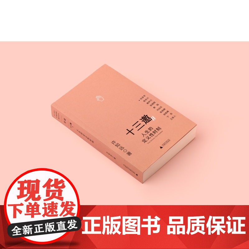 人生的定义性时刻 十三邀Ⅱ 单读新书048 许知远著现象级人物访谈节目广西师范大学出版社果麦出品高清大图