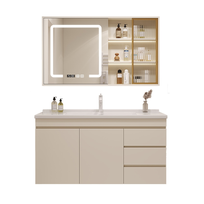 ascari落地式浴室柜组合一体盆陶瓷现代简约洗脸洗手盆柜卫生间洗漱台