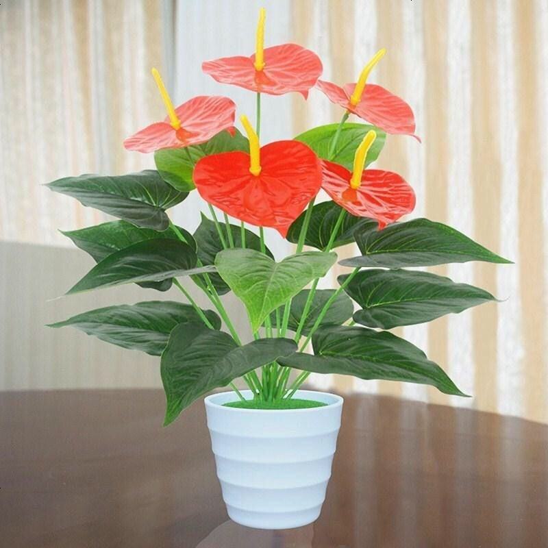 仿真绿植绿萝假花客厅室内外装饰植物落地塑料假盆栽景摆设件