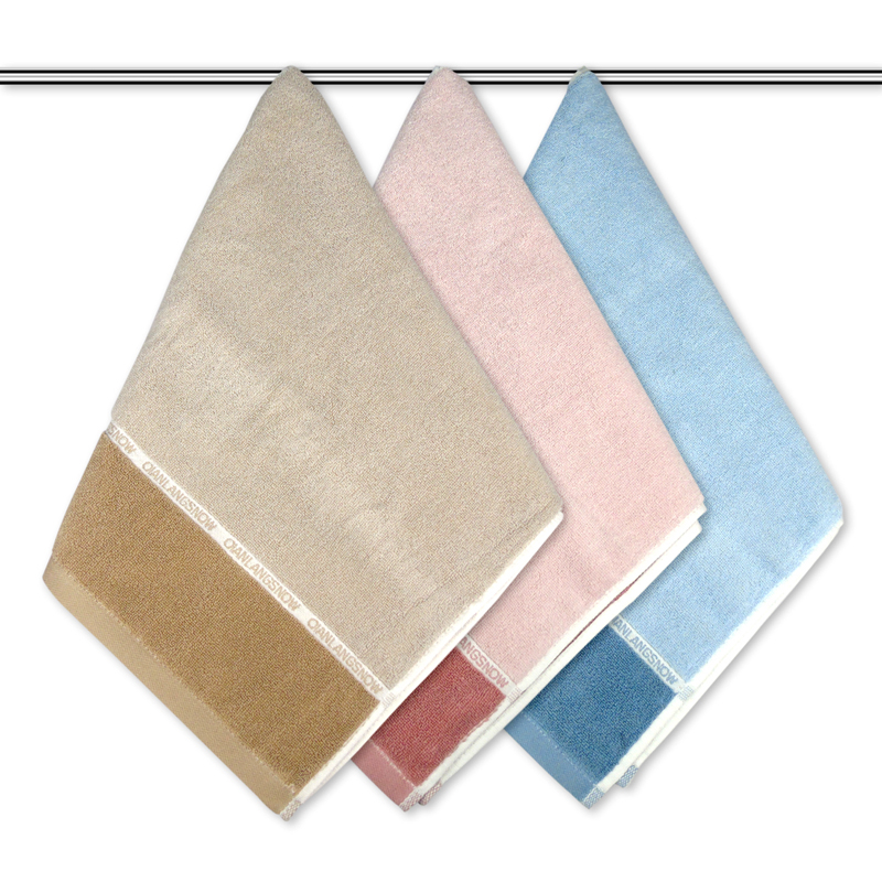 莺歌极限32股舒棉毛巾4条装75*35(±2)cm*4 (颜色随机)盒高清大图