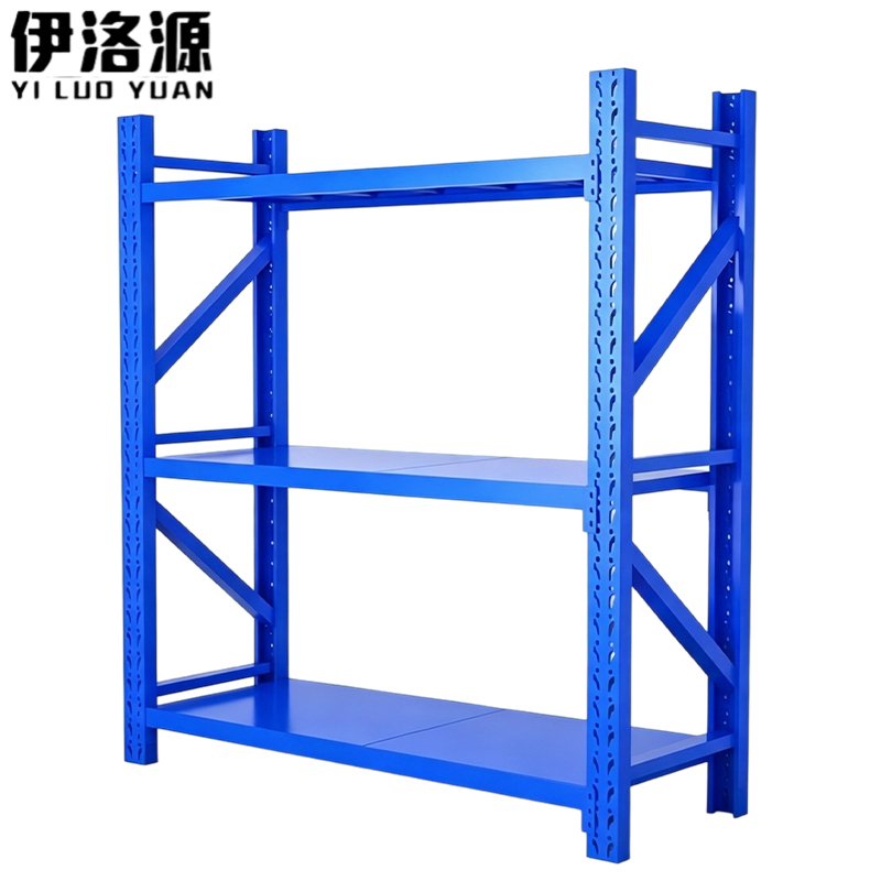 伊洛源三层货架(300-500kg) 三层 仓储架1.2米500kg组
