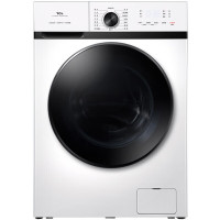TCL 10公斤 家用大容量全自动变频滚筒洗衣机 10kg V100B芭蕾白(企业采购)