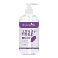 About Purple消毒护理(消)无醇免洗手消毒凝胶500ml/瓶免水洗手液消毒杀菌家用不含酒精按压瓶学生上班