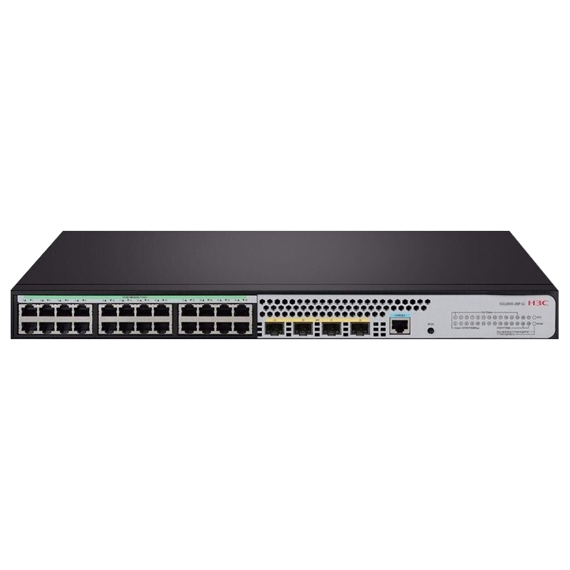 新华三(H3C) S5120V3-28P-LI 24口千兆电+4千兆光纤口网管企业级网络交换机