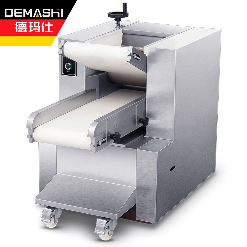 德玛仕(DEMASHI)高速高产量压面机 压面条饺子皮面皮擀面皮YMZD250(304不锈钢)