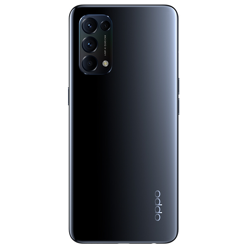 OPPO Reno5 5G 月夜黑 8GB+128GB 全网通 骁龙765G 6400万水光人像四摄 65W闪充 手机